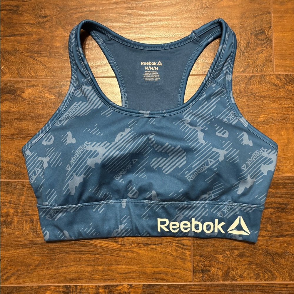Reebok Women's Sports Bra Medium with Pocket